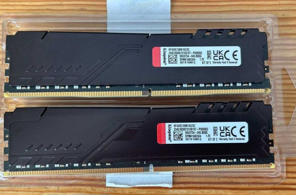 kingston fury ddr4 2666 - купить комплектующие для ПК - Цена на OLX.ua