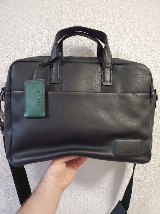 Сумка  Calvin Klein для ноутбука чоловіча/мужская