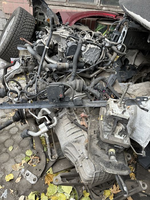 Двигатель, мотор и коррбка ауди А4 В8, дизель 2.0
