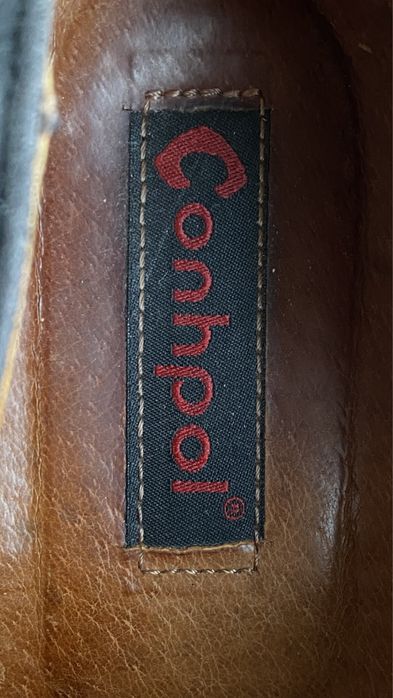 Классические броги Conhpol. Из кожы и замши. Размер 43