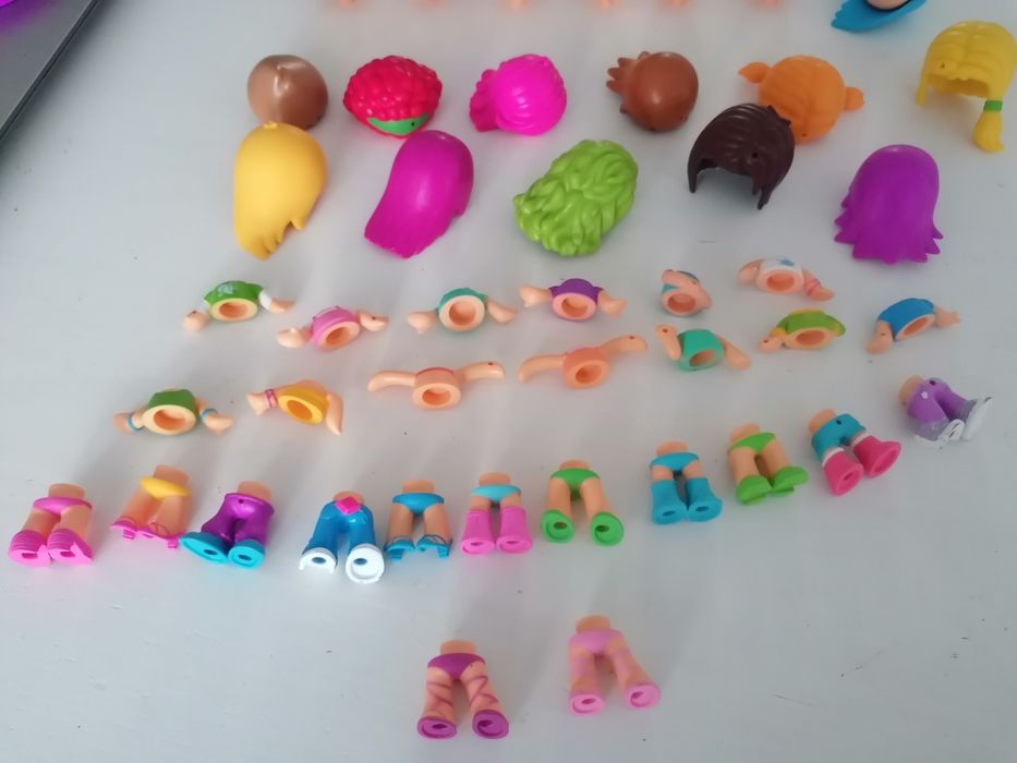 Pinypon conjunto de várias peças bonecas