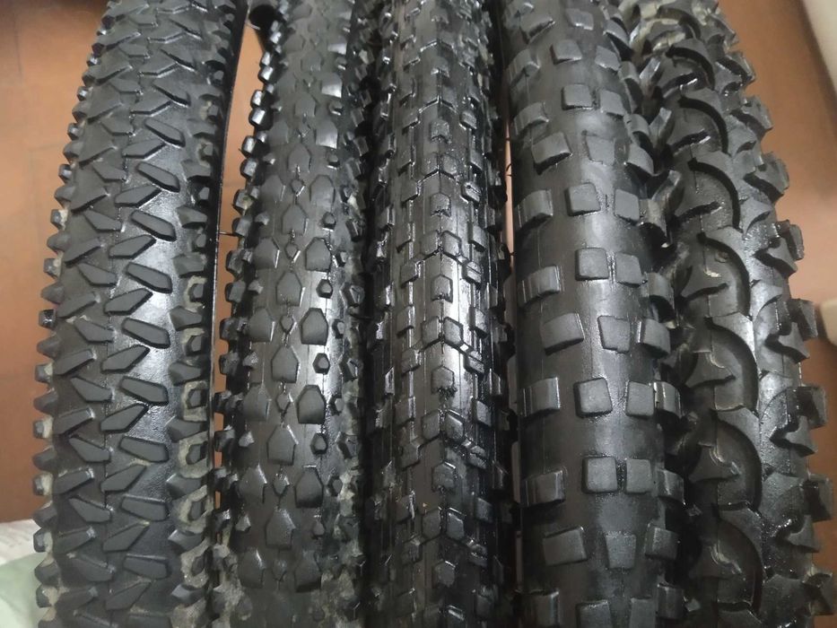 5 pneus Btt roda 26, baixa preço para desocupar