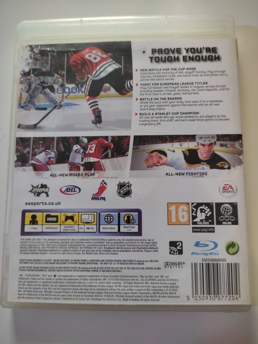 EA sports NHL 10 PS3 PlayStation3