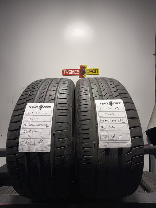 Opony letnie Continental 225/50 R18 Premium Contact 6 #L667 95W 2szt.