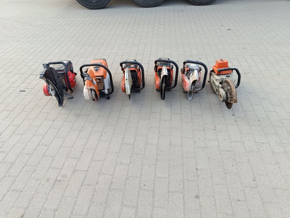 Piła przecinarka spalinowa do asfaltu betonu Stihl Husqvarna dolmar