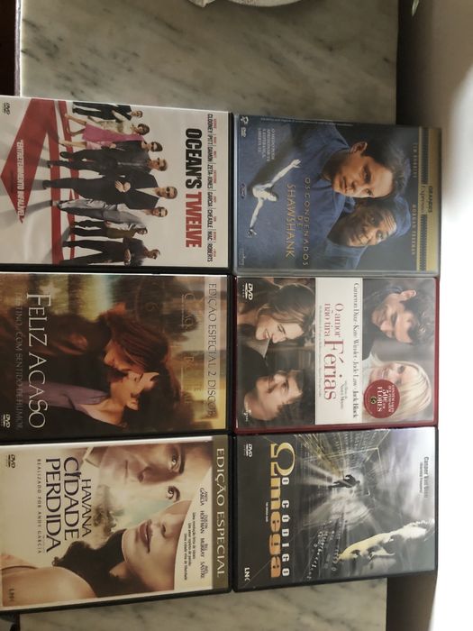 Lote de dvd’s em portugues