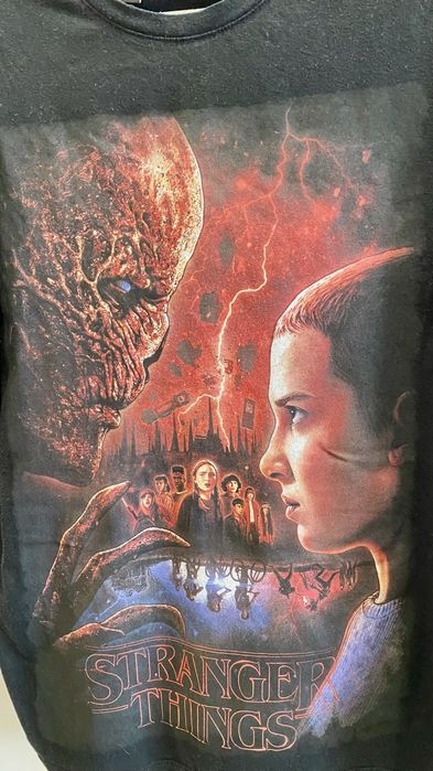 Koszulka T-shirt Stranger Things Netflix damska