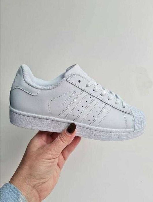 (БЕЗ ПЕРЕДОПЛАТИ) Adidas Superstar White адідас суперстар білі