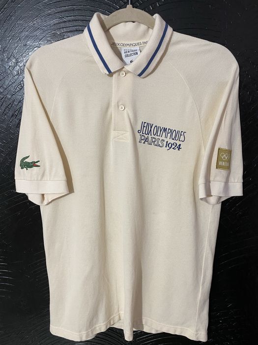 Поло Lacoste x Paris 1924 Heritage Collection (Оригінал)