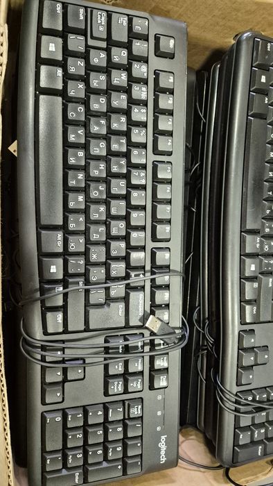 Клавіатури USB Logitech, Frime, Vinga, Genius, Gembird. Дротові, провідні, офісні