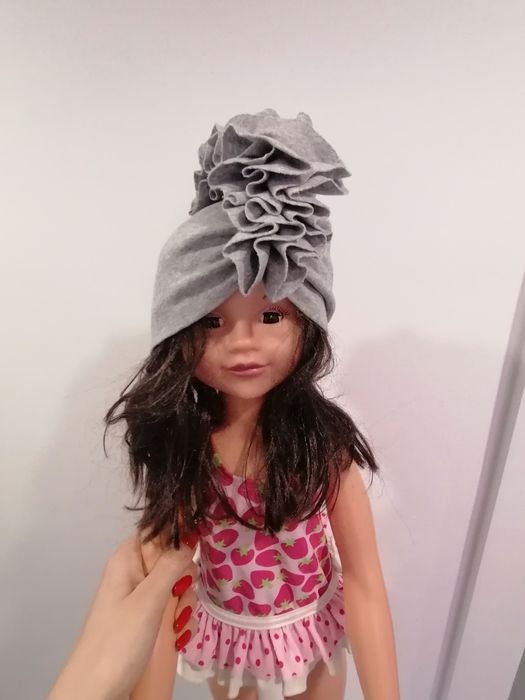 Turban szary 50 dziewczynka  116 110
