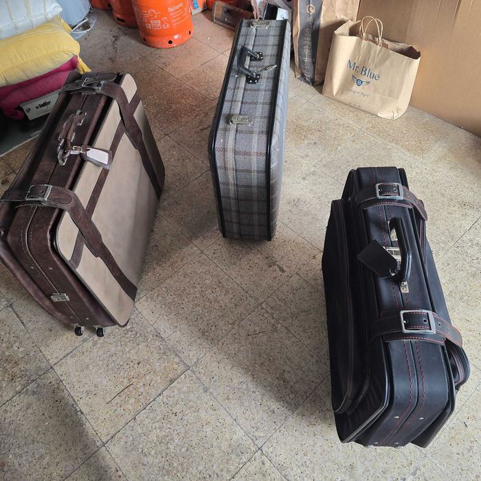 3 Malas de Viagem Vintage