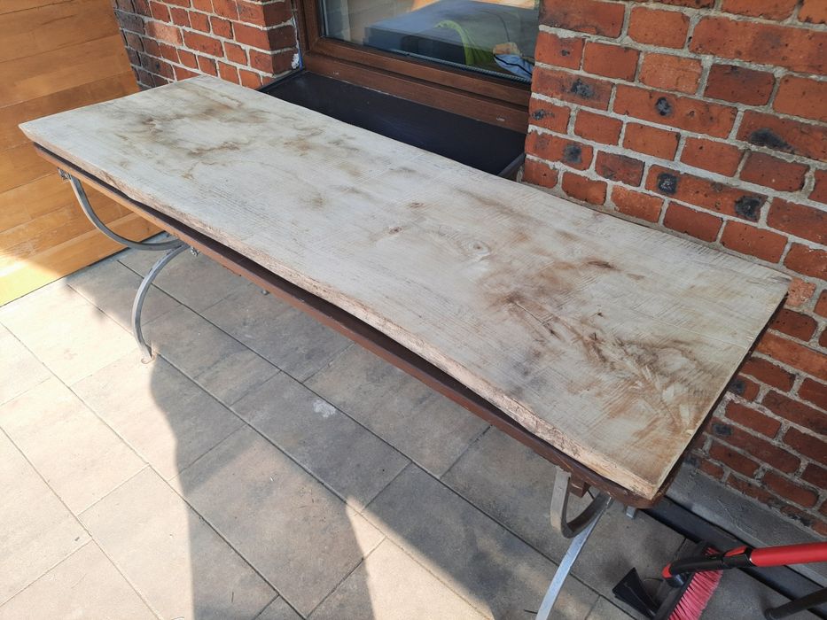 Blat dębowy  monolit piękny sychy loft.