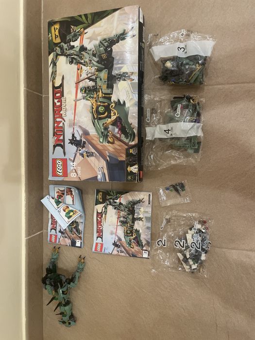 The LEGO Ninjago Movie 70612 Dragão Robot Ninja Verde