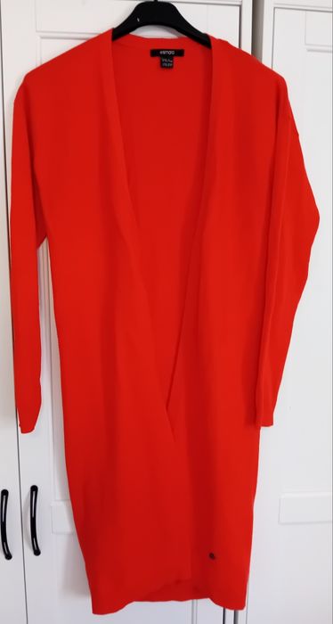#Esmara sweter czerwony pomarańczowy
