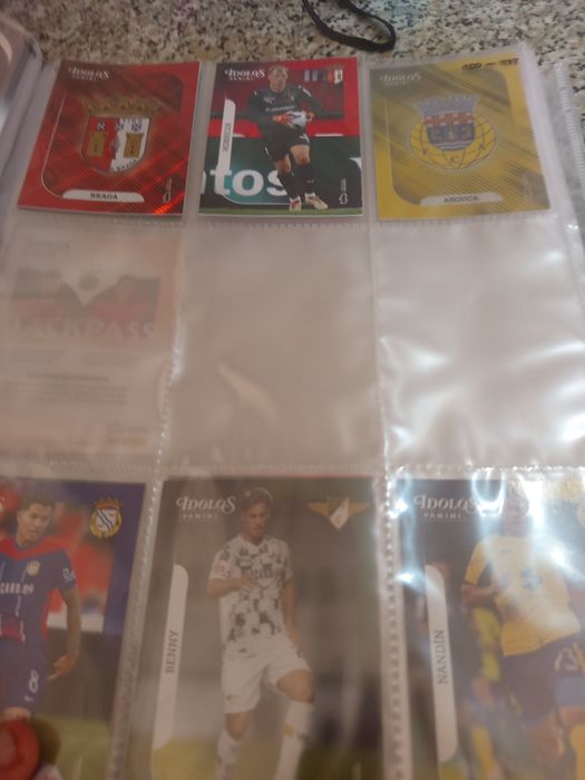 Álbum das cartas ídolos 2025-26