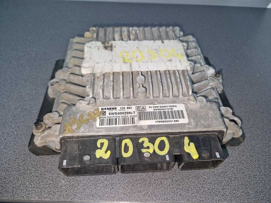 Peugeot 307 2.0 HDI  Sterownik Komputer Silnika