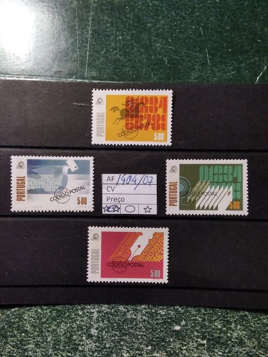 1978 Lançamento Do Código Postal MNH **