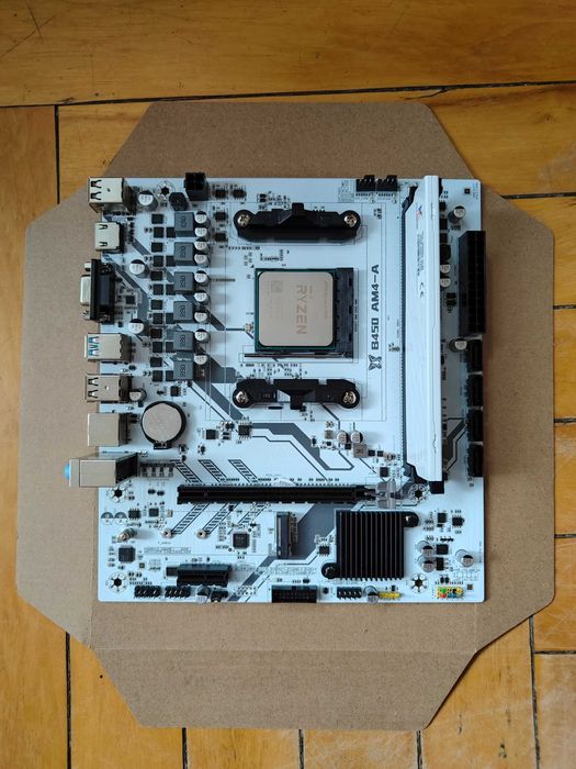 Комплект Ryzen 5 5500 + Machinist b450