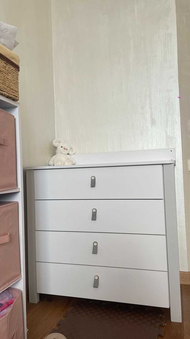 Дитяче ліжечко Veres Monaco + комод з пеленатором  + подарунок