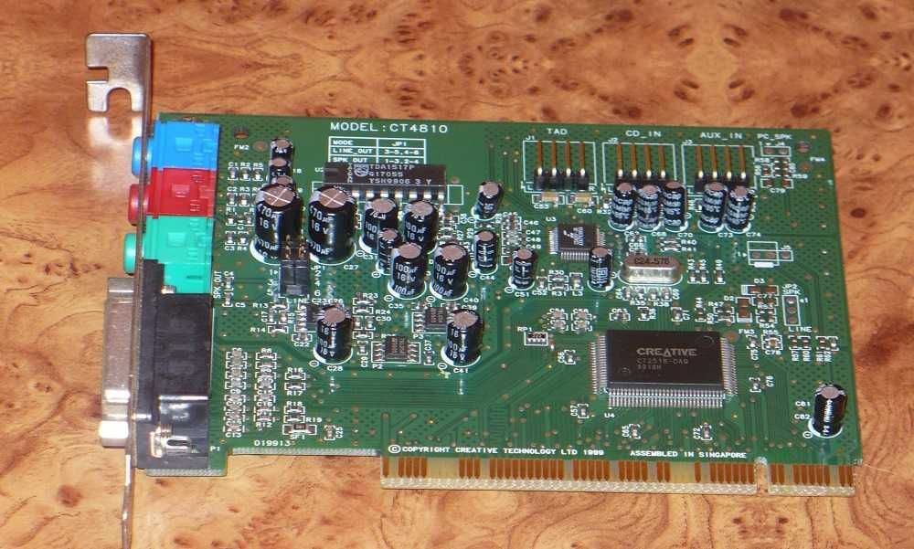 Karta dźwiękowa Creative Labs CT4810 PCI