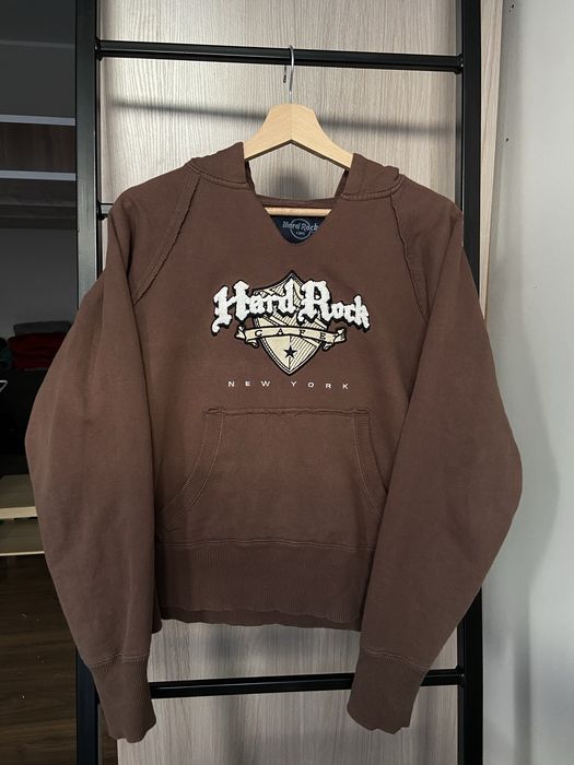 Bluza bluzka kangur hard rock cafe perełka
