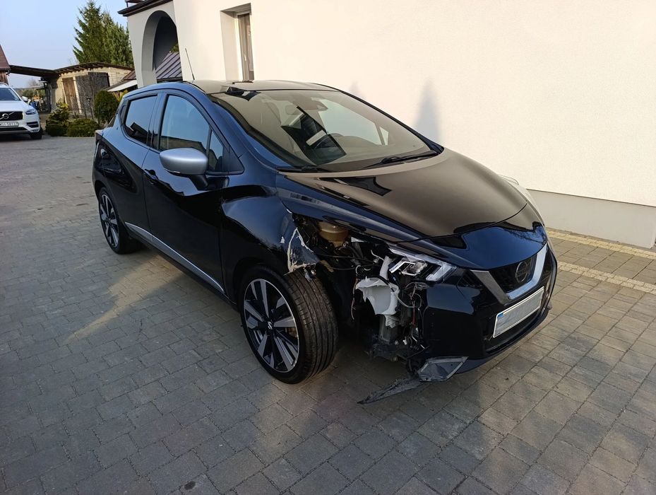 Nissan Micra Nissan Micra K14 Benzyna 2017r 108 tyś km BOSE LED Opłaty PL zadbana