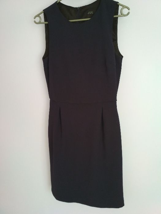 Granatowa sukienka ZARA r.34