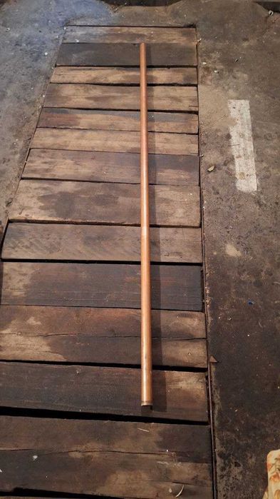 Труба мідна  залишки