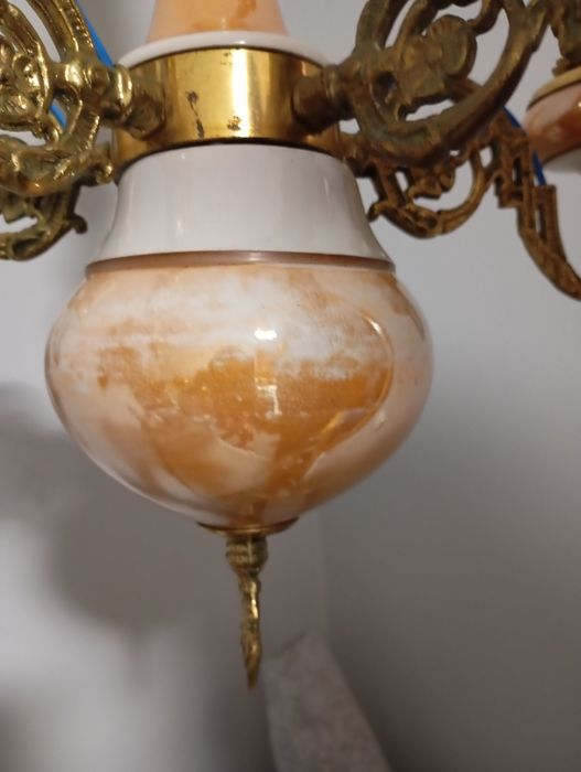 Люстра латунная. СССР