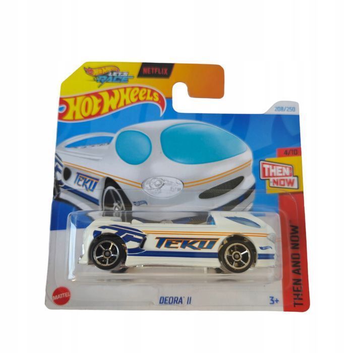 Samochód Hot Wheels Then And Now Deora Ii Biały