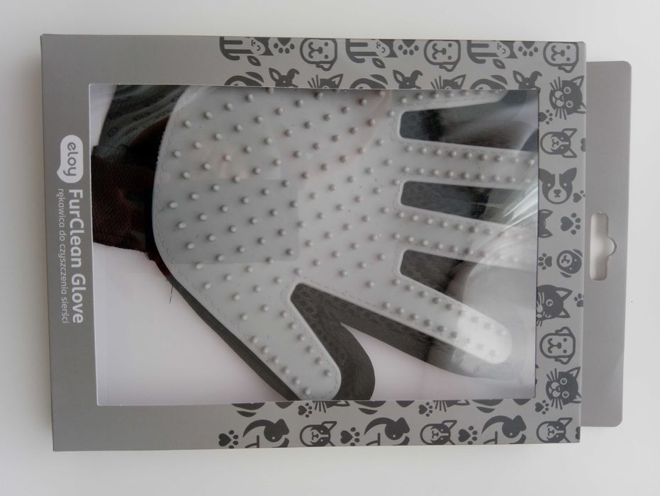 Rękawica do czyszczenia sierści i masażu Eloy