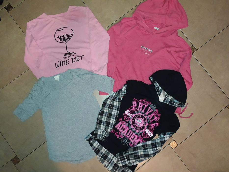 Яркие вещи девушке. рост 152-158. Лот вещей