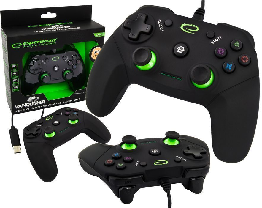 Gamepad pad do gier PC PS3 USB Esperanza VANQUISHER