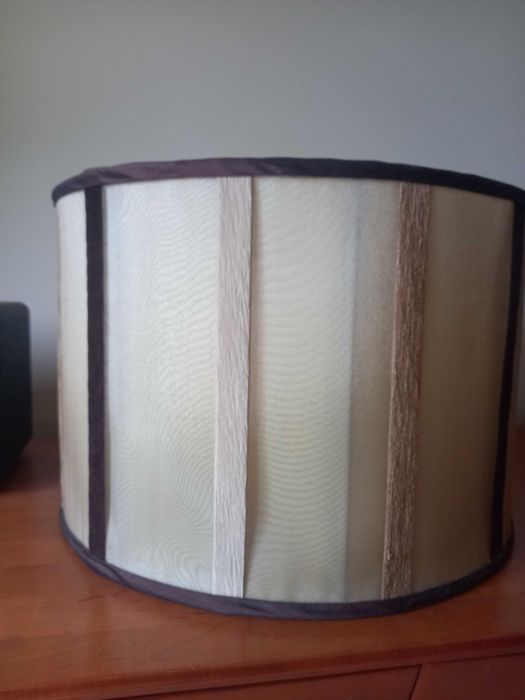 Abajur tecido organza