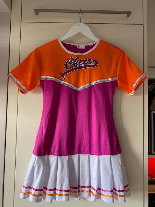 Sukienka cheerleaderka, kostium, impreza, sesja zdjęciowa