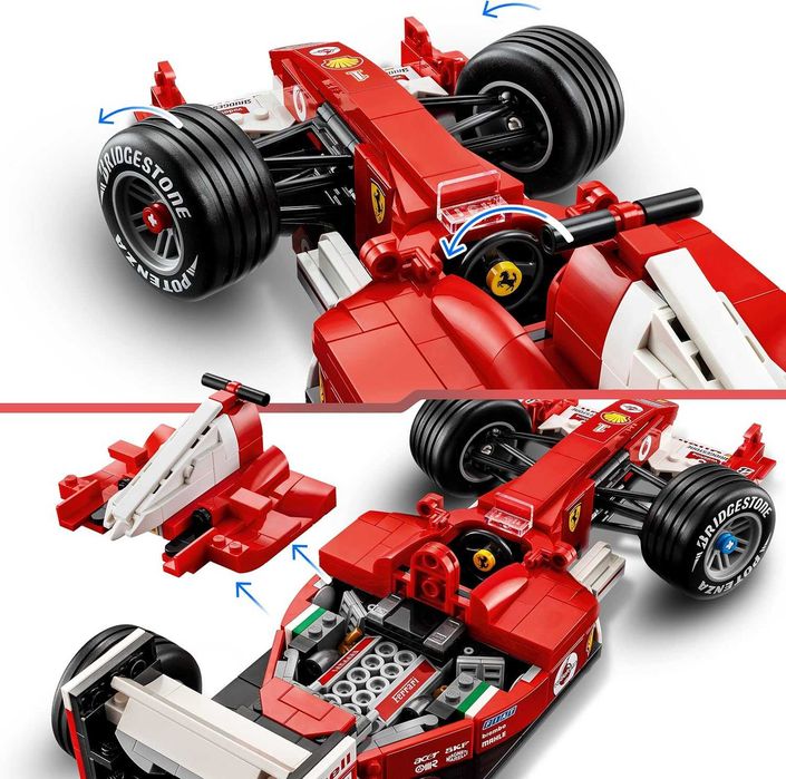 LEGO Icons Ferrari F2004 e Michael Schumacher - 11375