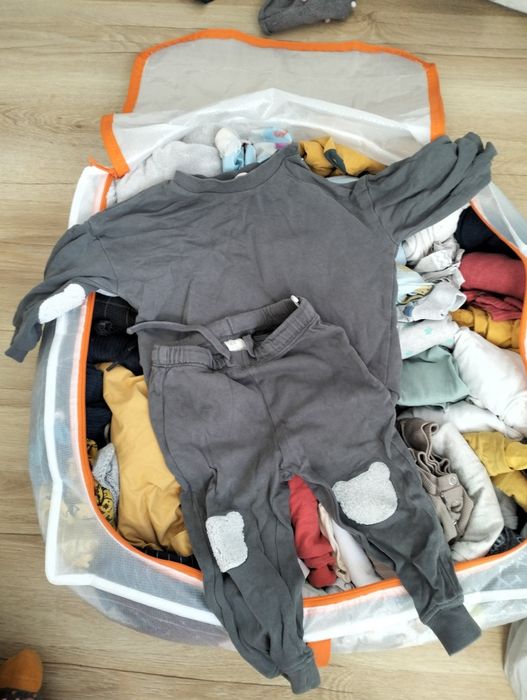 Paczka ubrań dla chłopca 74, 80 ,86. Głównie H&M