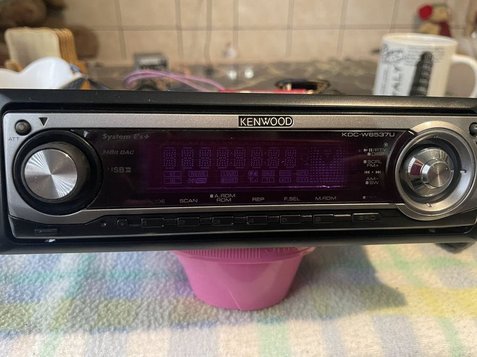 Кенвуд kdc w 6537u.24 біт.блютуз.юсбі.