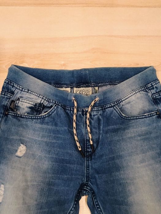 Spodnie jeans jogger męskie rozm.L Cropp