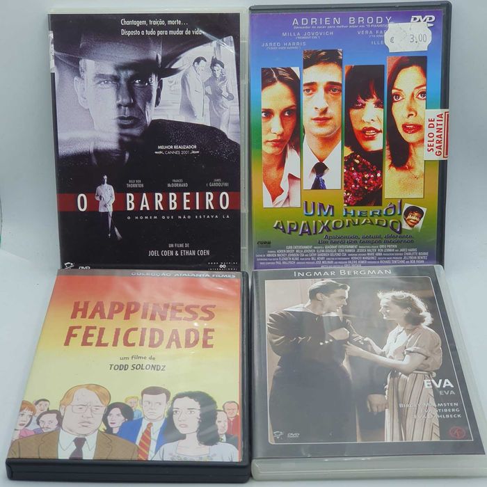 Lote 9/1 - Pack de 18 Filmes em DVD - Ref.VI
