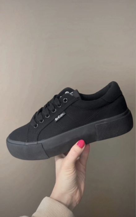 Czarne trampki damskie Lee Cooper roz. 39