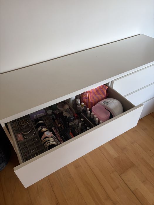 Cómoda ikea 6 gavetas - 160x48x78
