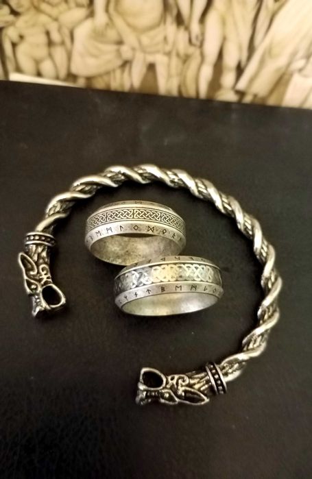Браслет и кольца /этника скандинавы