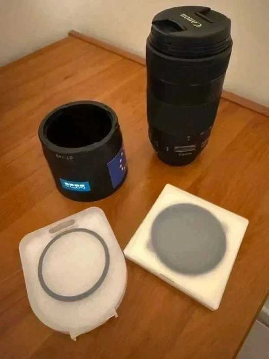 Canon EF 70-300mm f/4-5.6 IS II usm nano + Filtro K&F + Parasol