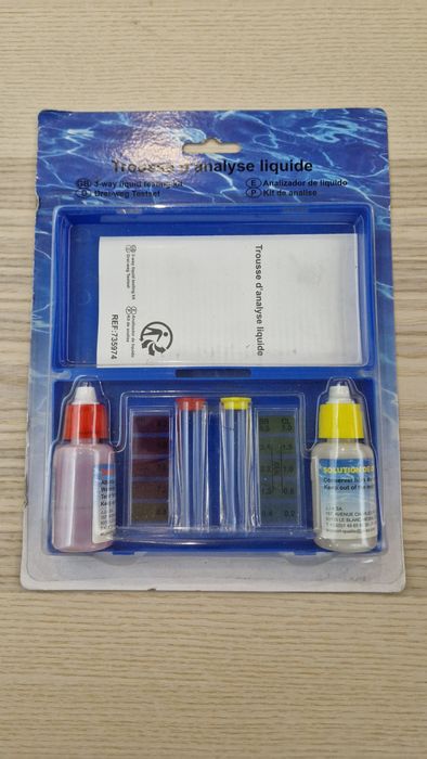 Medidor de cloro e pH para piscina