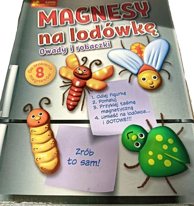 Magnesy Na Lodówkę. Owady I Robaczki. Nowy Produkt