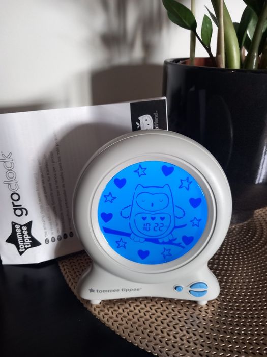 Tommee Tippee Groclock zegar, budzik i lampka nocna dla dzieci