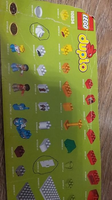 Klocki lego duplo pizzeria 10843