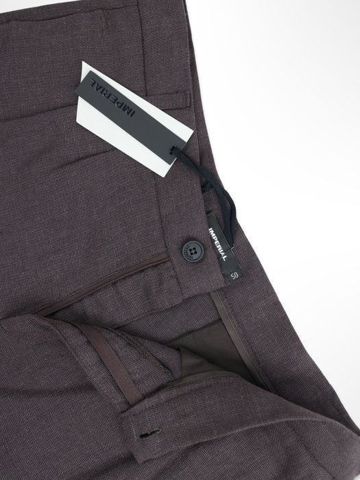 IMPERIAL Новий чоловічий класичний костюм із льону та бавовни. (L)